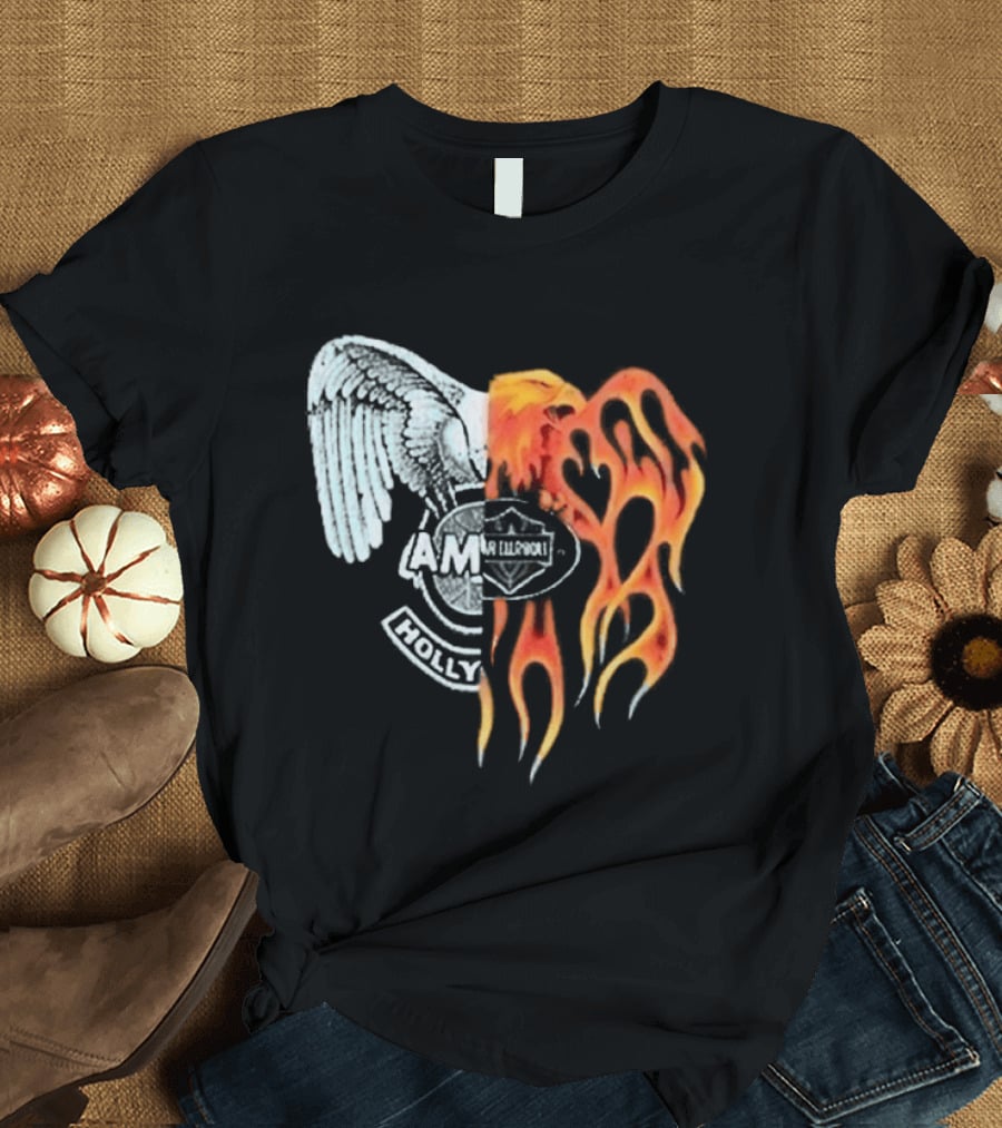 Louis Tomlinson HDWGH Tour Prague Amiri Spliced Angel Flames 2026 T-Shirt