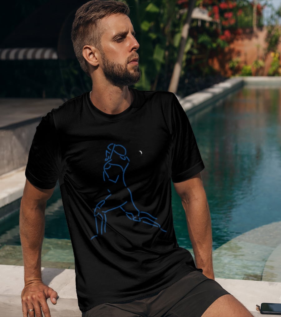 Luis The Cannon Luis Torrens New York Mets Drawing Line T-Shirt