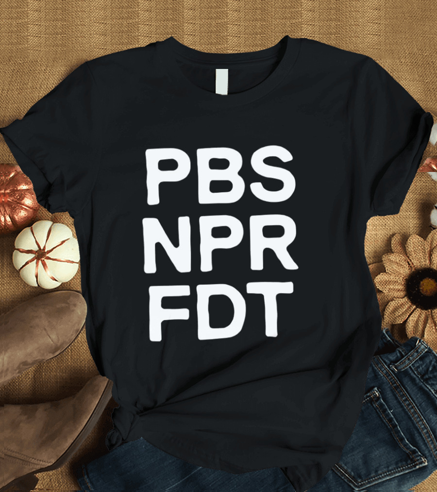 Resist PBS NPR FDT T-Shirt