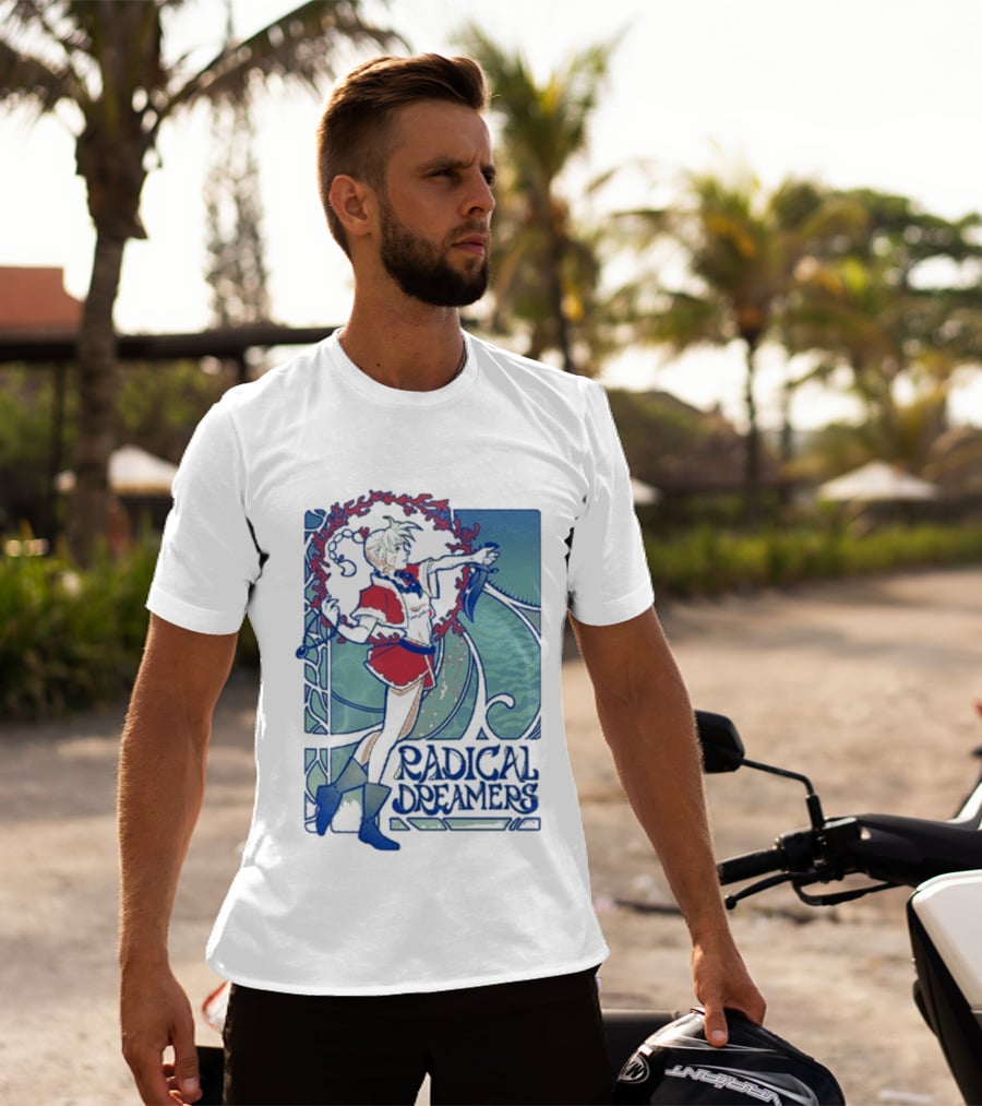 Radical Dreamers Frost Fatales 2026 Anime Girl Art Nouveau T-Shirt