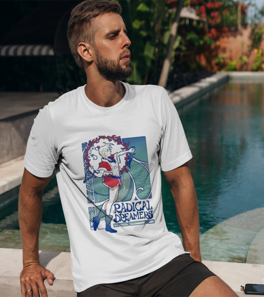 Radical Dreamers Frost Fatales 2026 Anime Girl Art Nouveau T-Shirt