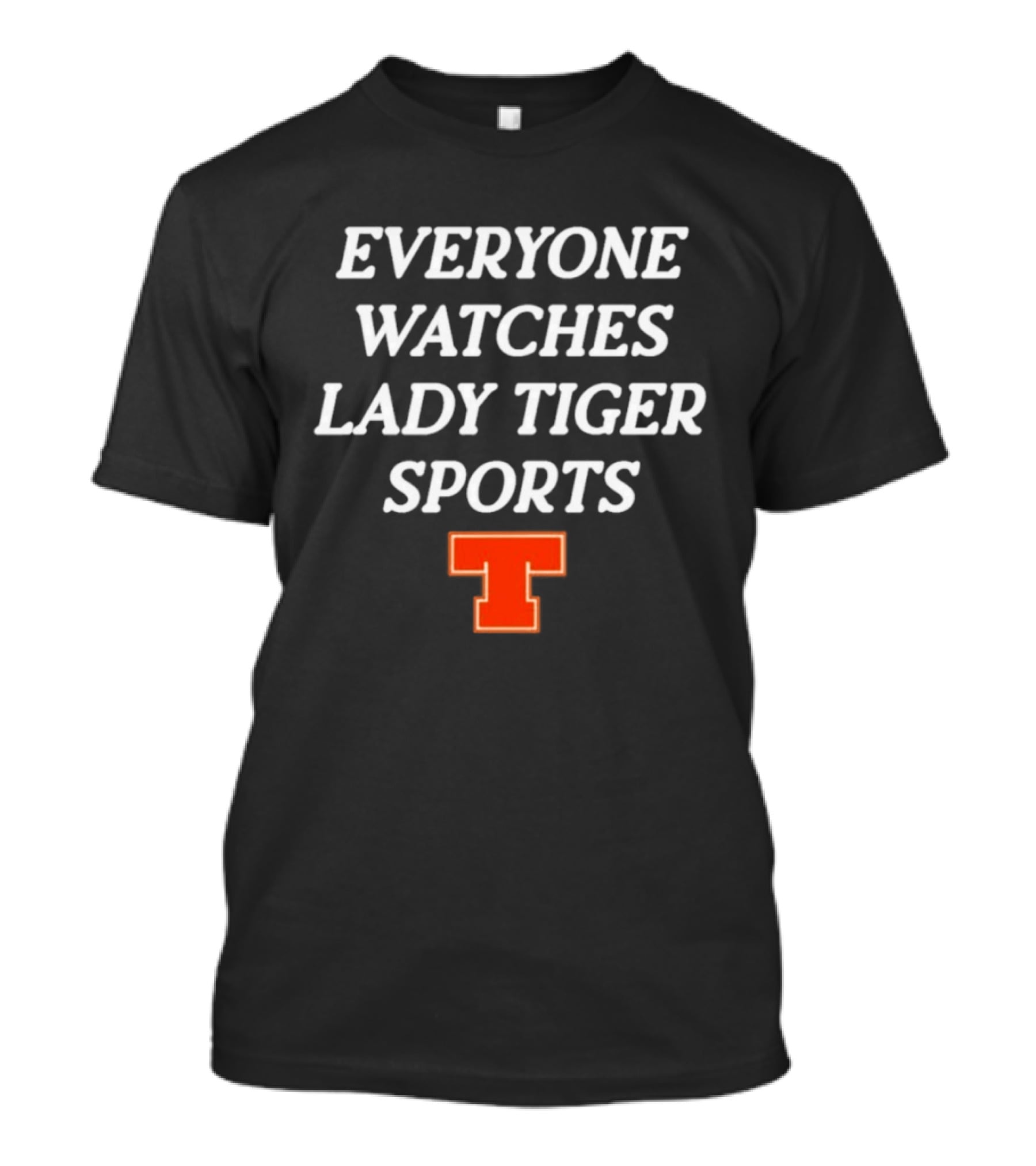 Everyone Es Lady Tiger Sports Bold Orange T T-Shirt