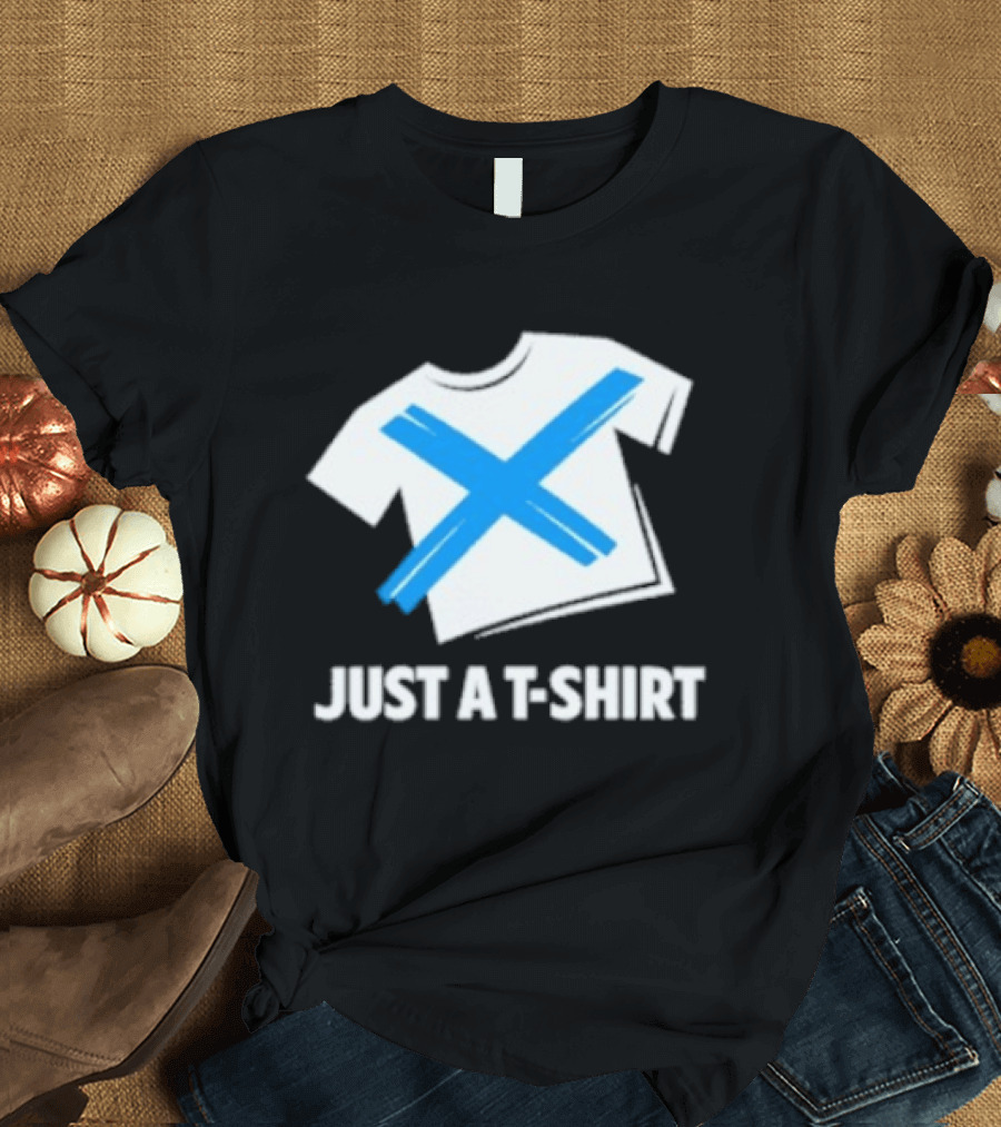 Just A Blue X T-Shirt