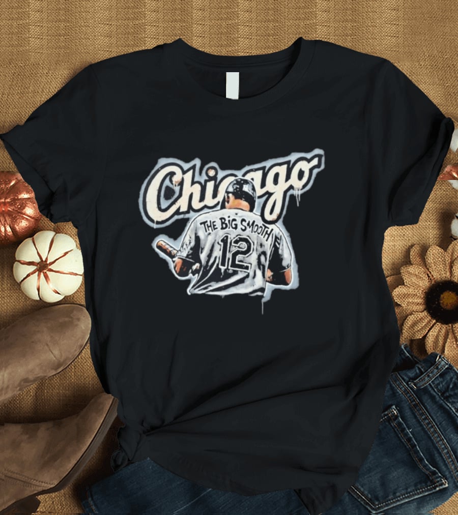 Chicago White Sox The Big Smooth 12 Colson Montgomery T-Shirt