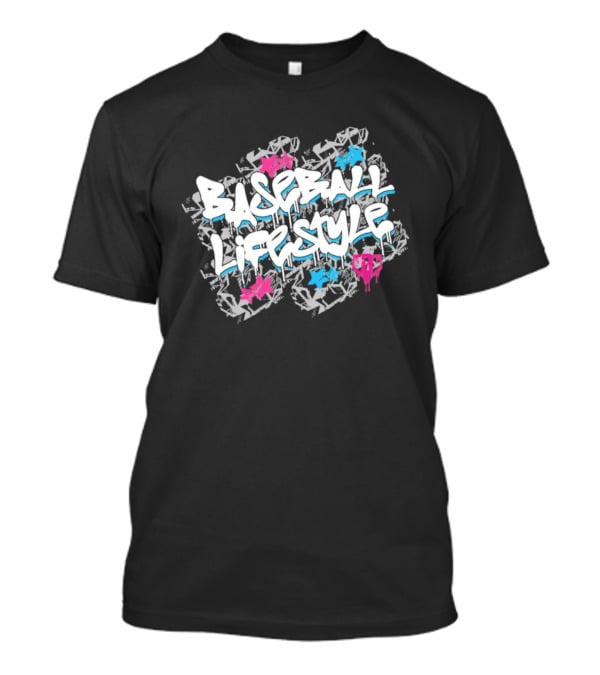 Baseball Lifestyle 101 Youth Tag Graffiti T-Shirt