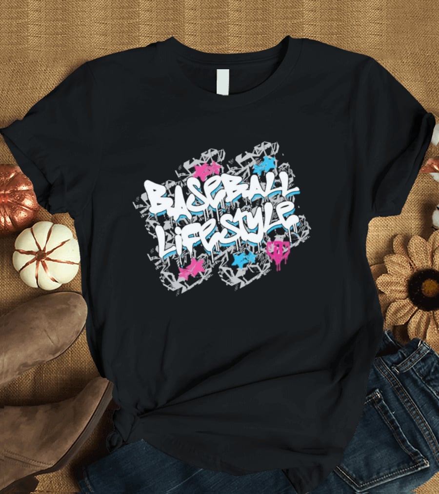 Baseball Lifestyle 101 Youth Tag Graffiti T-Shirt