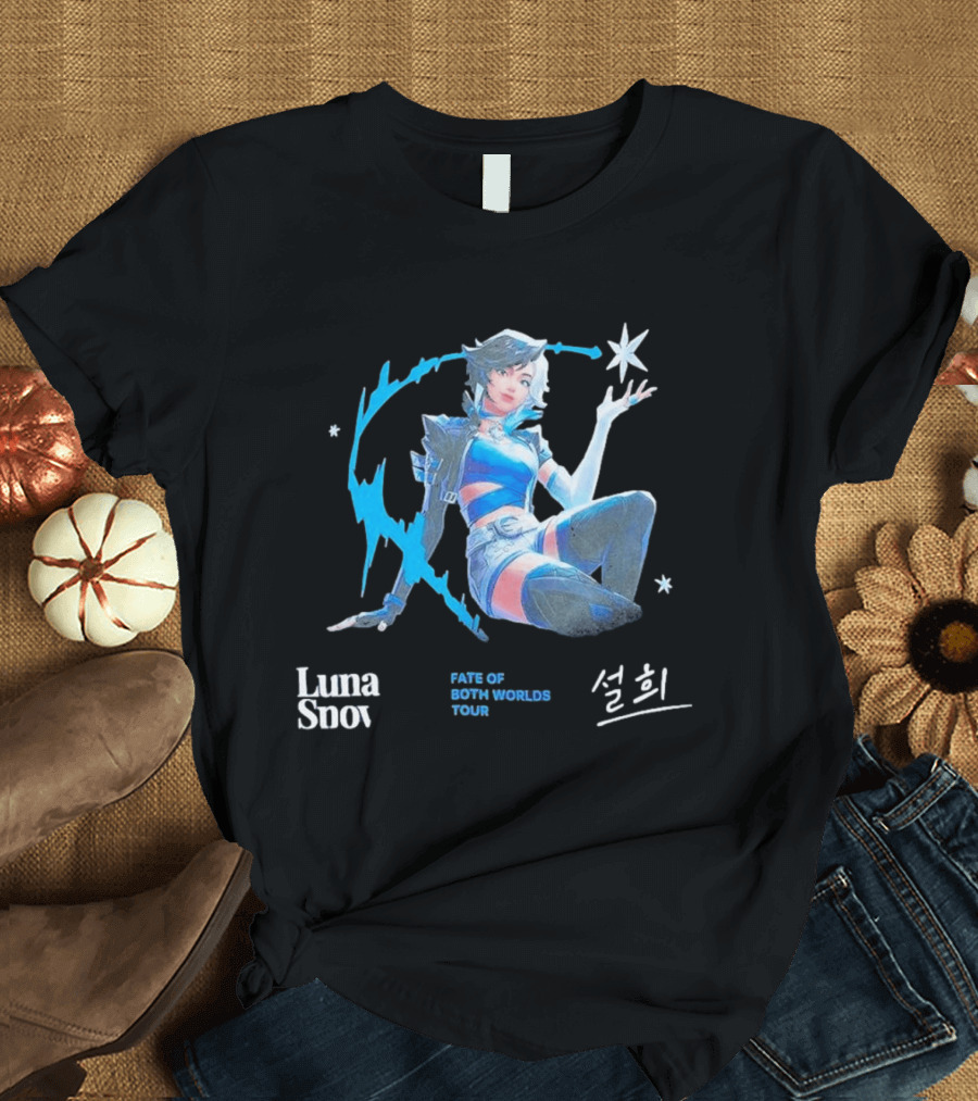 Luna Snow Fate Of Both Worlds Tour Marvel Rivals T-Shirt