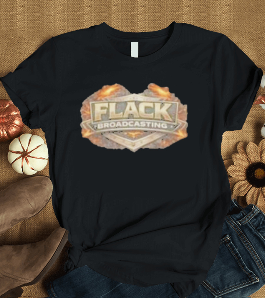 North Country Flack Broadcasting Fire T-Shirt