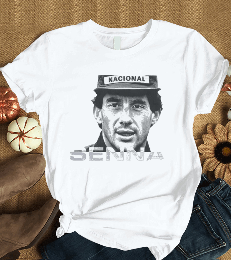 Nacional Cap Senna Formula One Racing Legend T-Shirt
