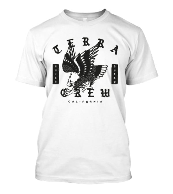 Terra Crew Eagle California Tan T-Shirt