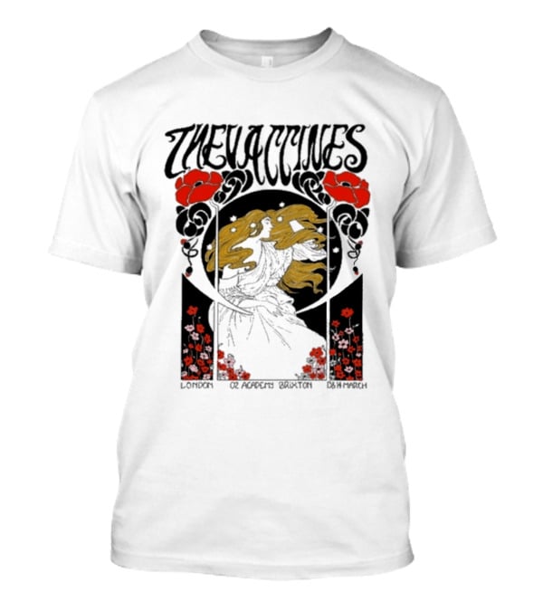 The Vaccines March 13 2026 London Alphonse Mucha T-Shirt