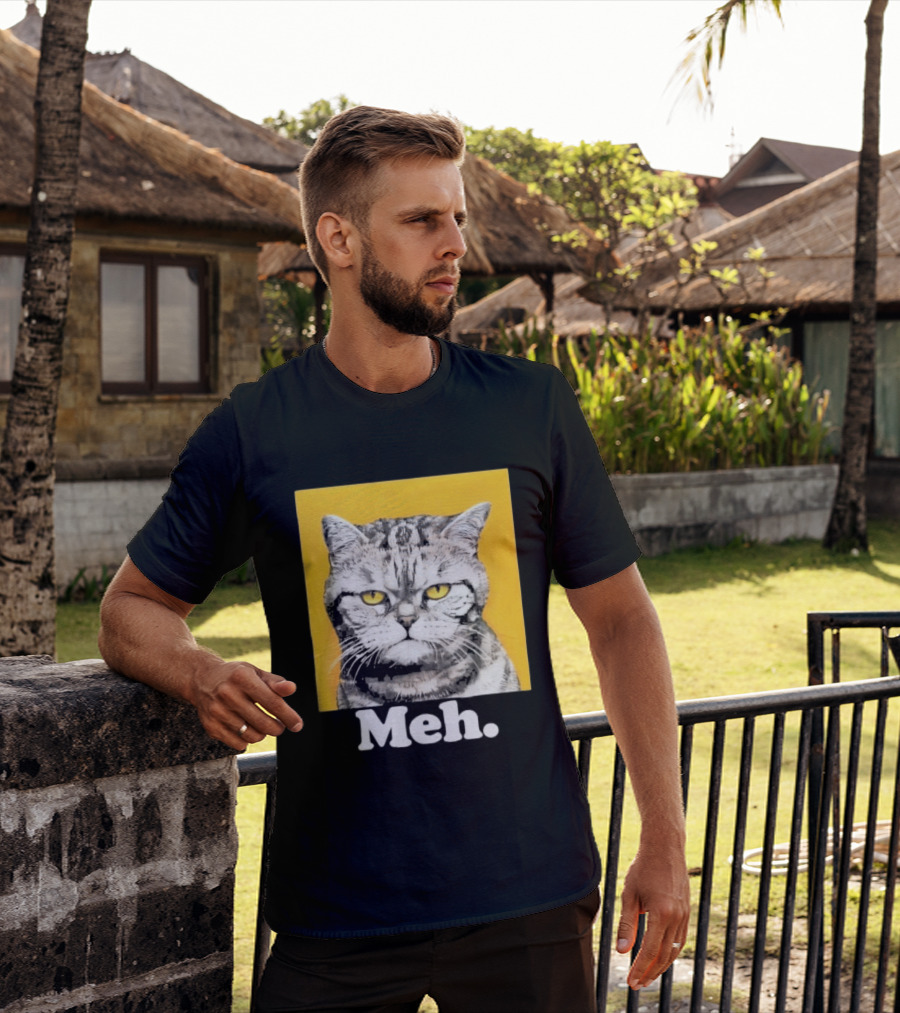 90 Day The Single Life Meh Cat T-Shirt