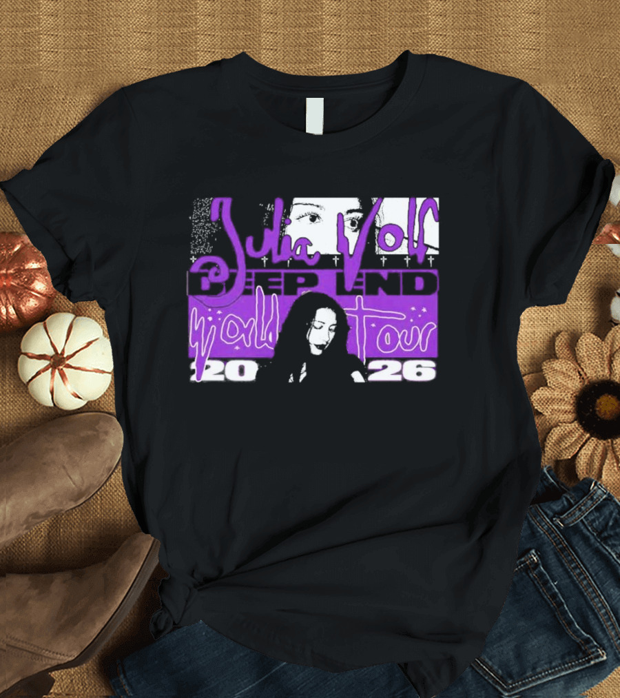 Julia Wolf 2026 The Deep End World Tour Dates T-Shirt