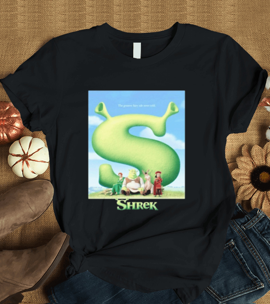 Shrek The Greatest Fairy Tale Never Told Movie Characters T-Shirt