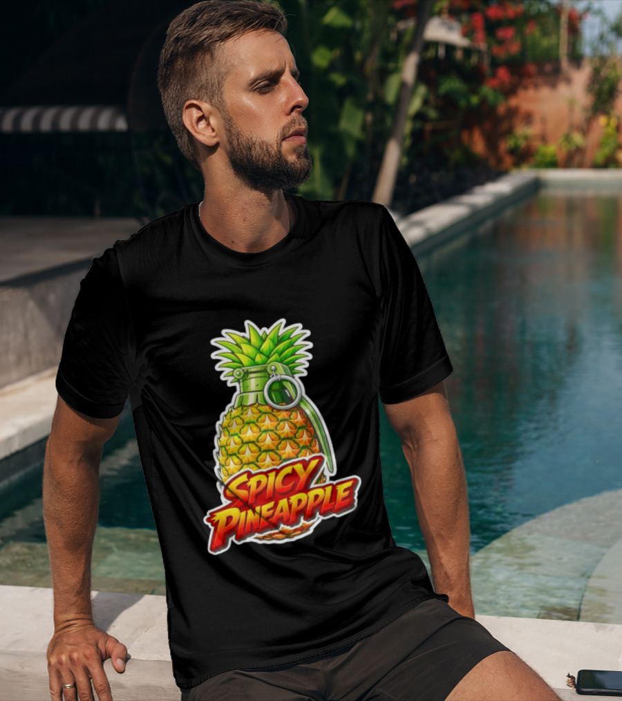 Spicy Pineapple Grenade T-Shirt