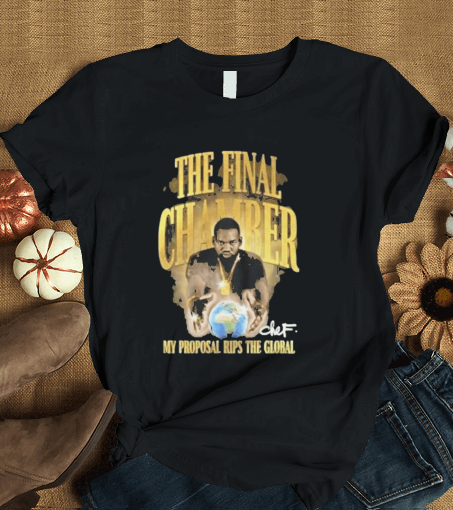 Raekwon The Final Chamber My Proposal Rips The Global Chef T-Shirt