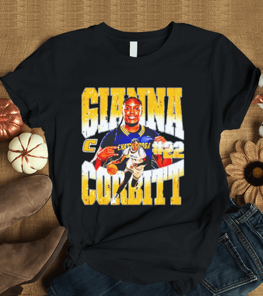 Gianna Corbitt Chattanooga Mocs #22 Basketball T-Shirt