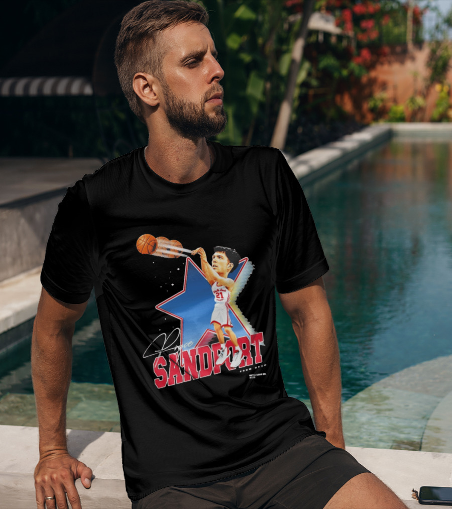 Pryce Sandfort From Deep Were Back Basketball Star T-Shirt