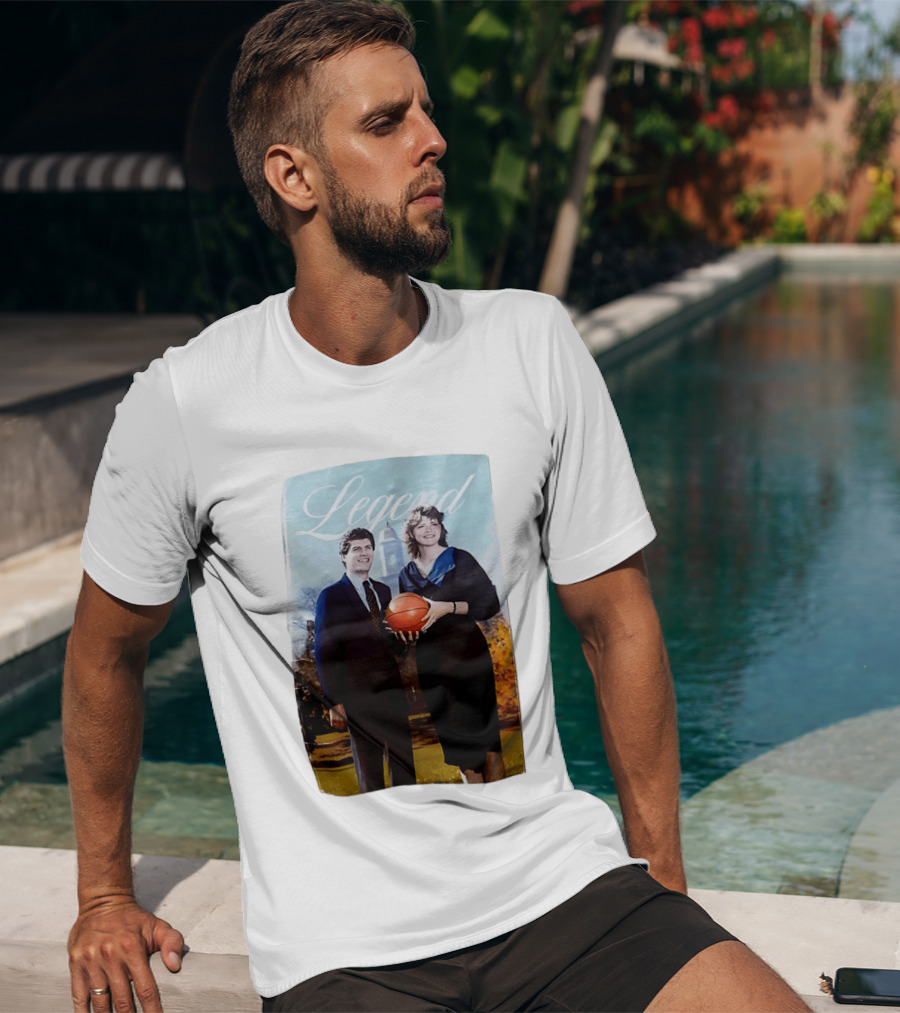 UConn Big East Legend Peggy Myers Basketball Custom T-Shirt