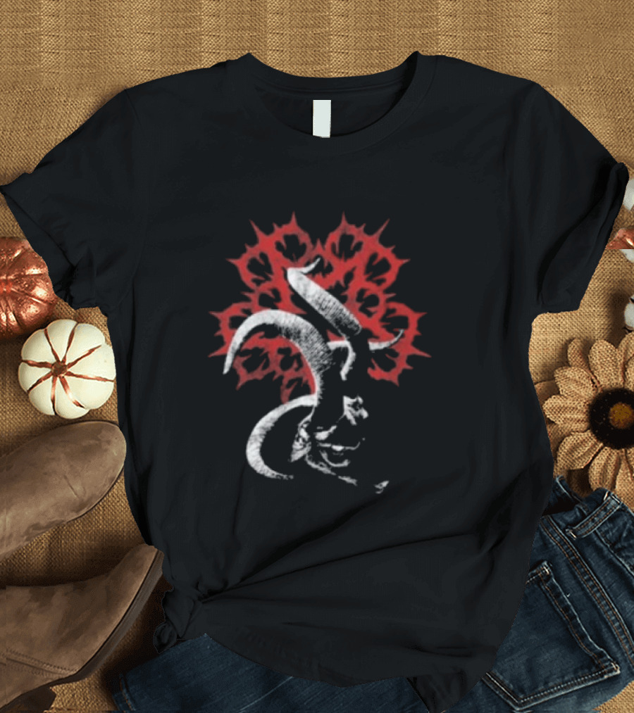 Black Veil Brides Goat Tour Spiky Red Halo T-Shirt