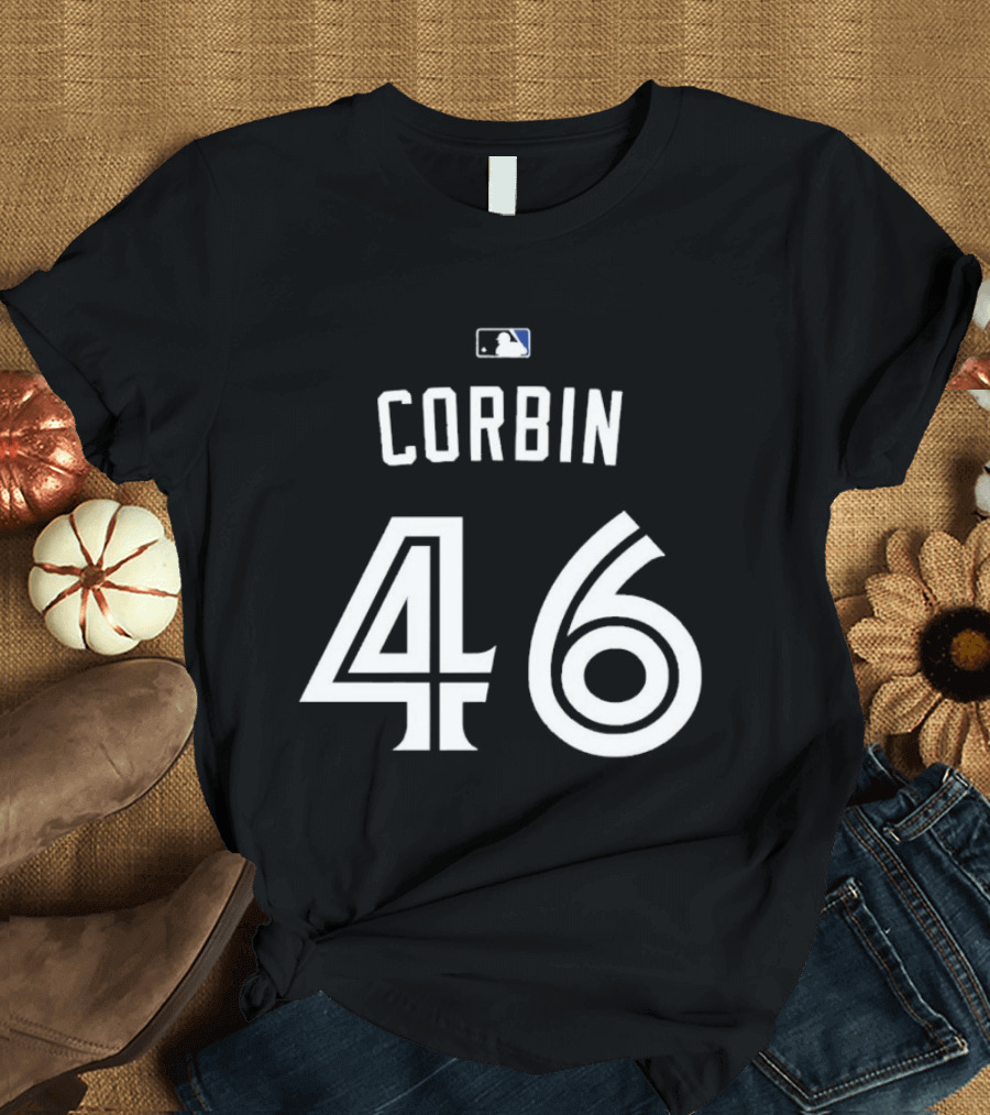 Corbin 46 MLB Toronto Blue Jays Number 46 T-Shirt