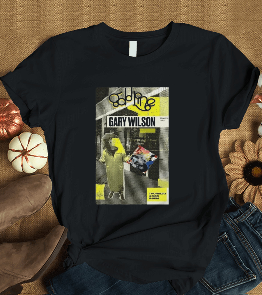 Gary Wilson Listening Party Goldline Los Angeles 4 9 26 T-Shirt