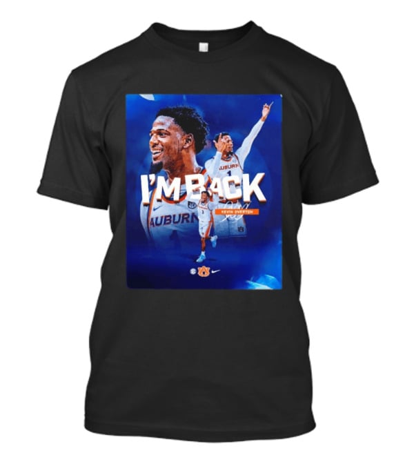 I'm Back Kevin Overton Auburn Tigers Basketball Auburn Nike T-Shirt