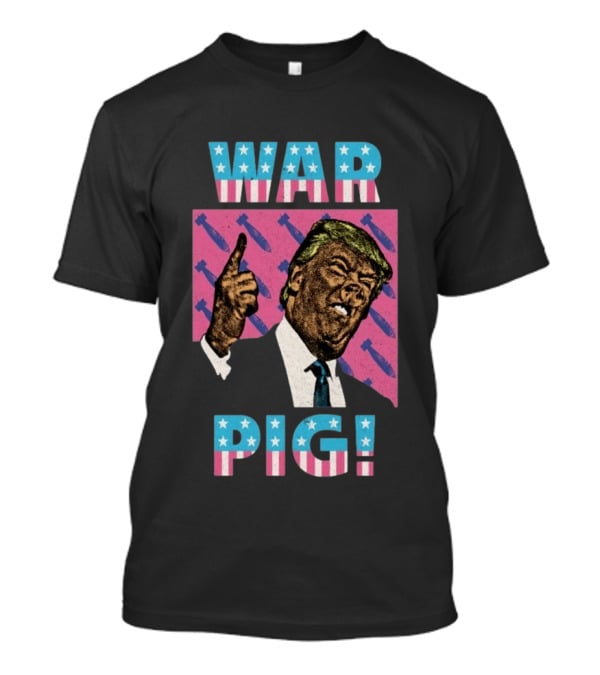 WAR PIG Patriotic Bombs T-Shirt