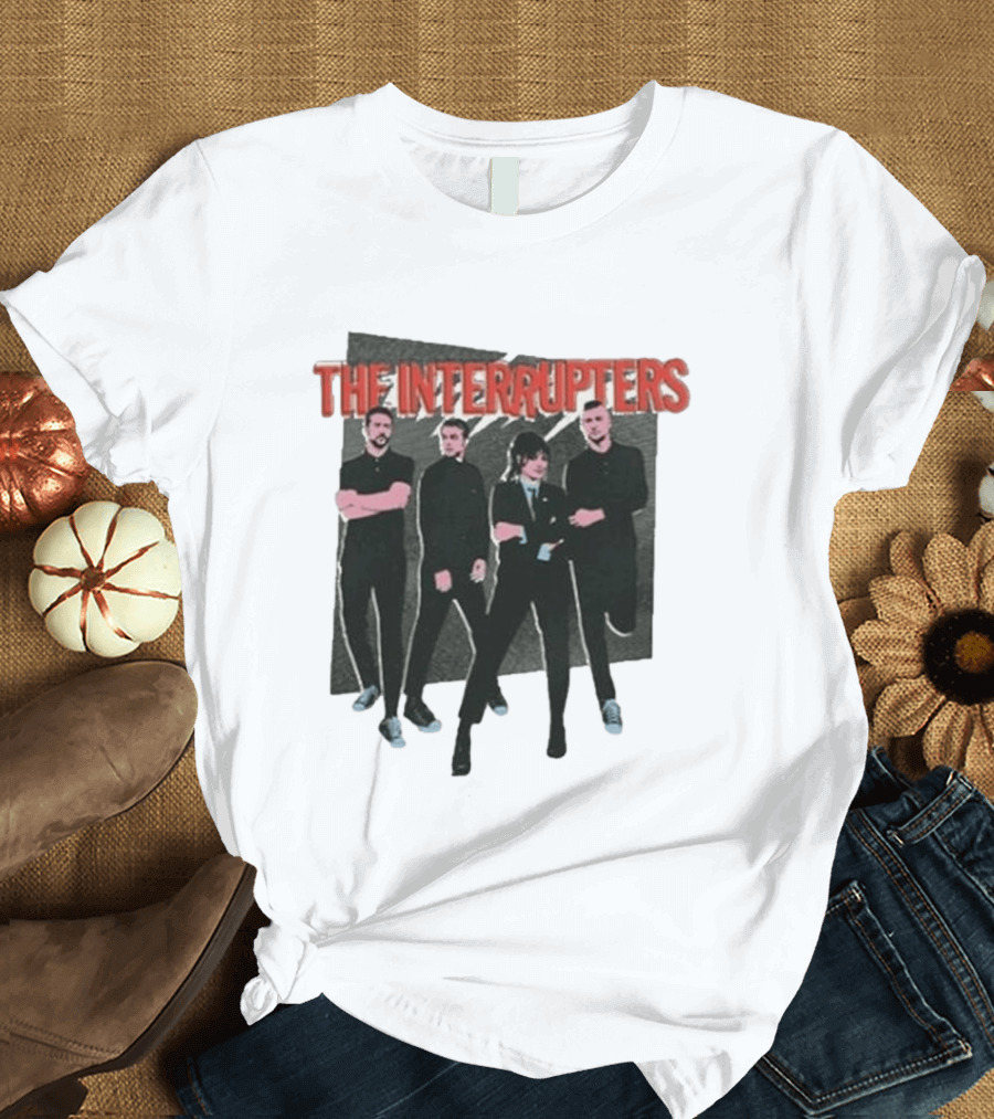 The Interrupters Band 2023 Spring Tour Color Pop Concert Series T-Shirt