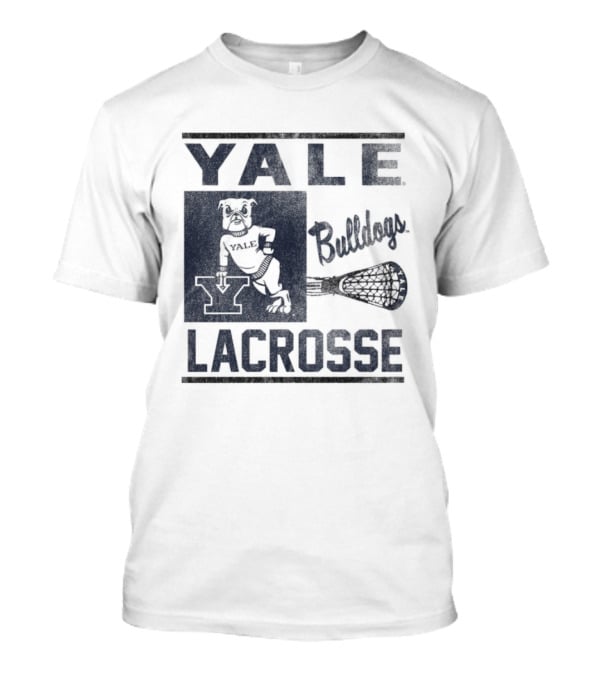 Yale Bulldogs Lacrosse Team Spirit Y T-Shirt