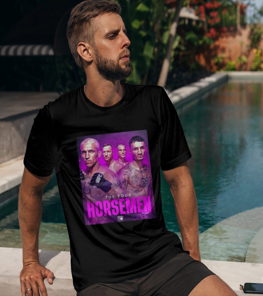 The Four Horsemen Oliveira Holloway Poirier Gaethje UFC Lightweight Champions T-Shirt