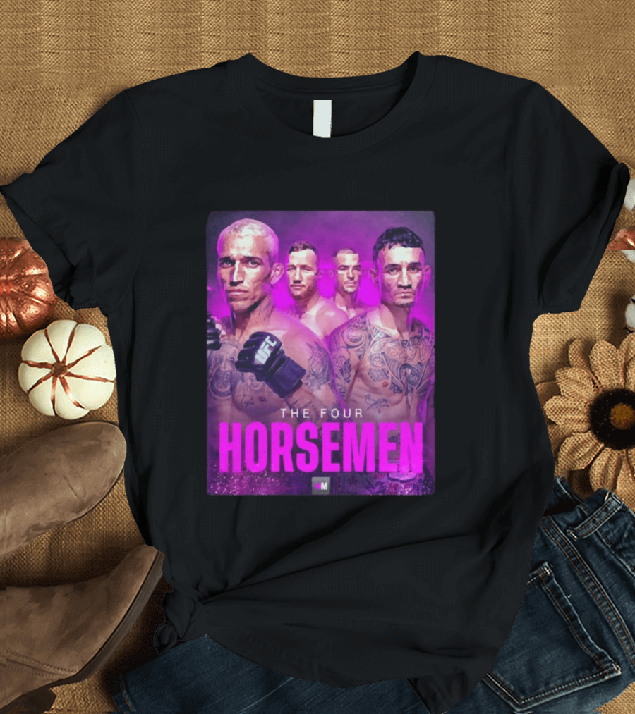The Four Horsemen Oliveira Holloway Poirier Gaethje UFC Lightweight Champions T-Shirt