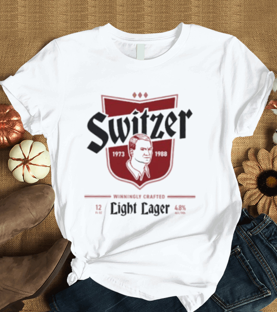 Switzer Light Lager Winningly Crafted Lager 4% T-Shirt