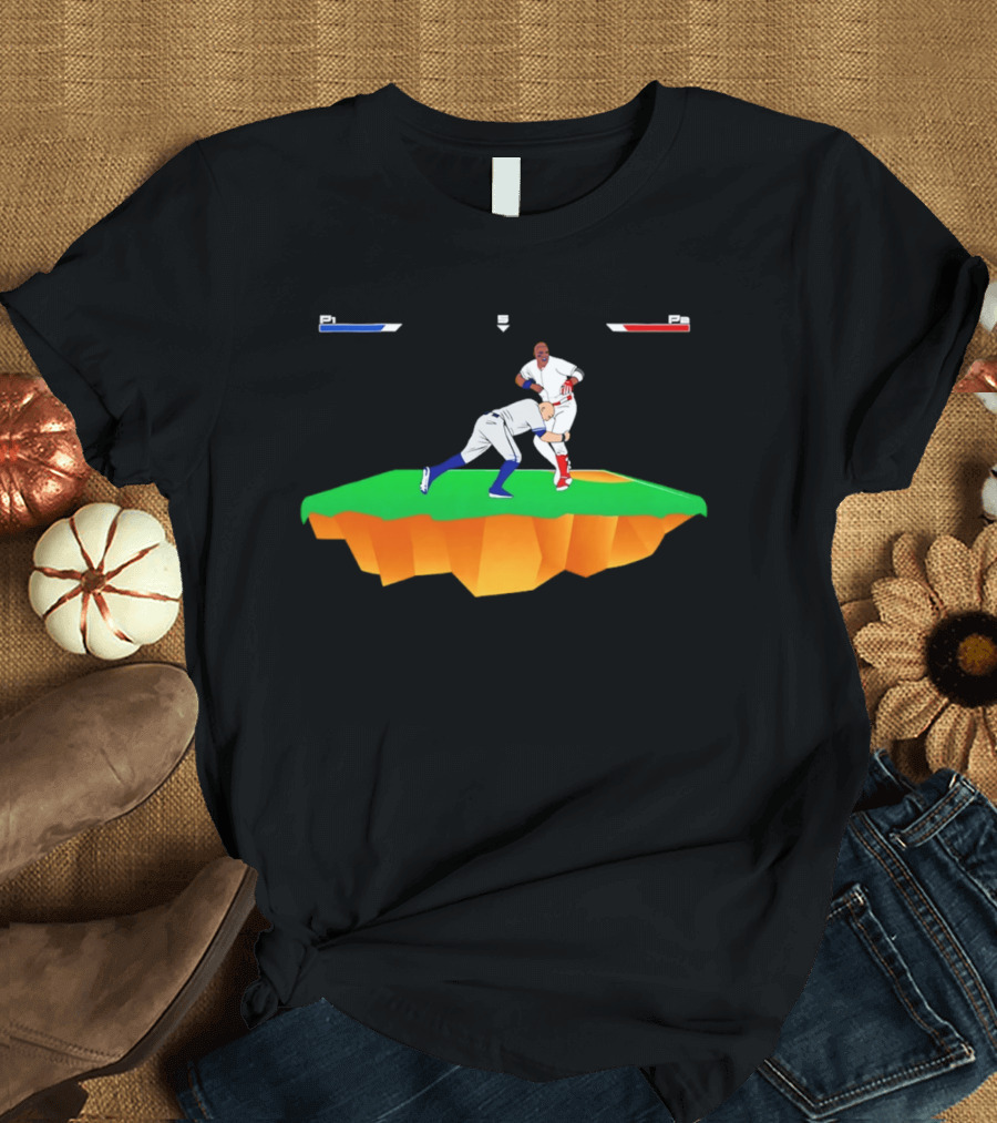 Jorge Soler Reynaldo Lopez Baseball Fight Dynamic Duel T-Shirt