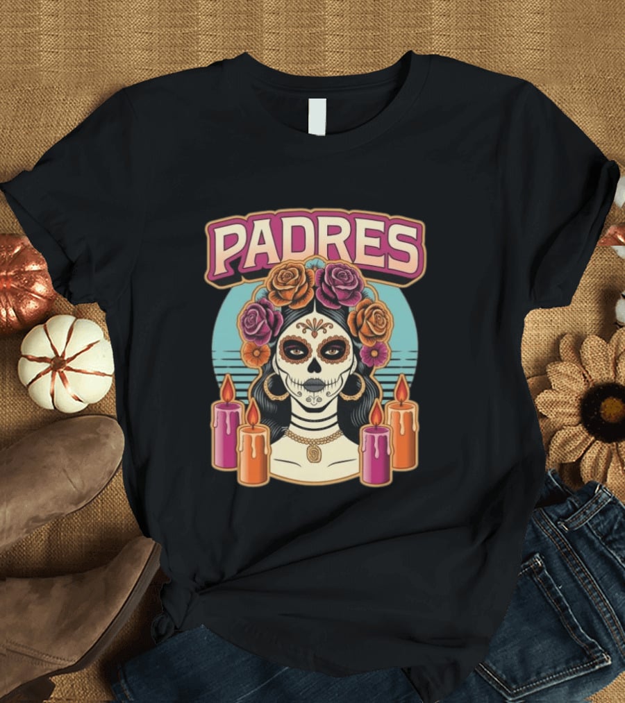 SD Padres Día De Los Muertos 2026 City Connect T-Shirt