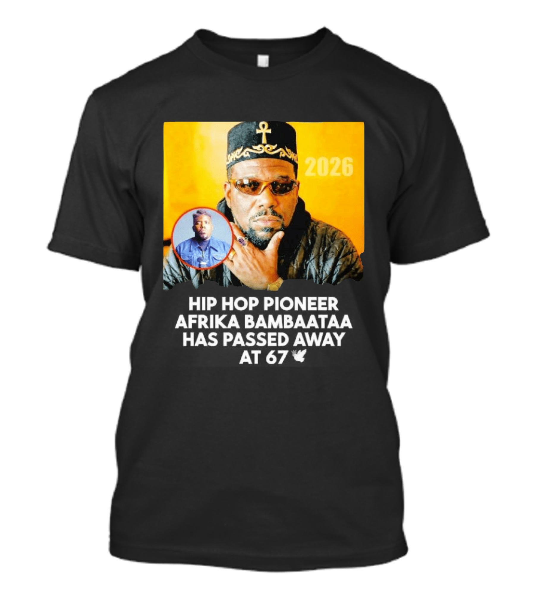 Afrika Bambaataa Hip Hop Pioneer Legacy Lives On T-Shirt