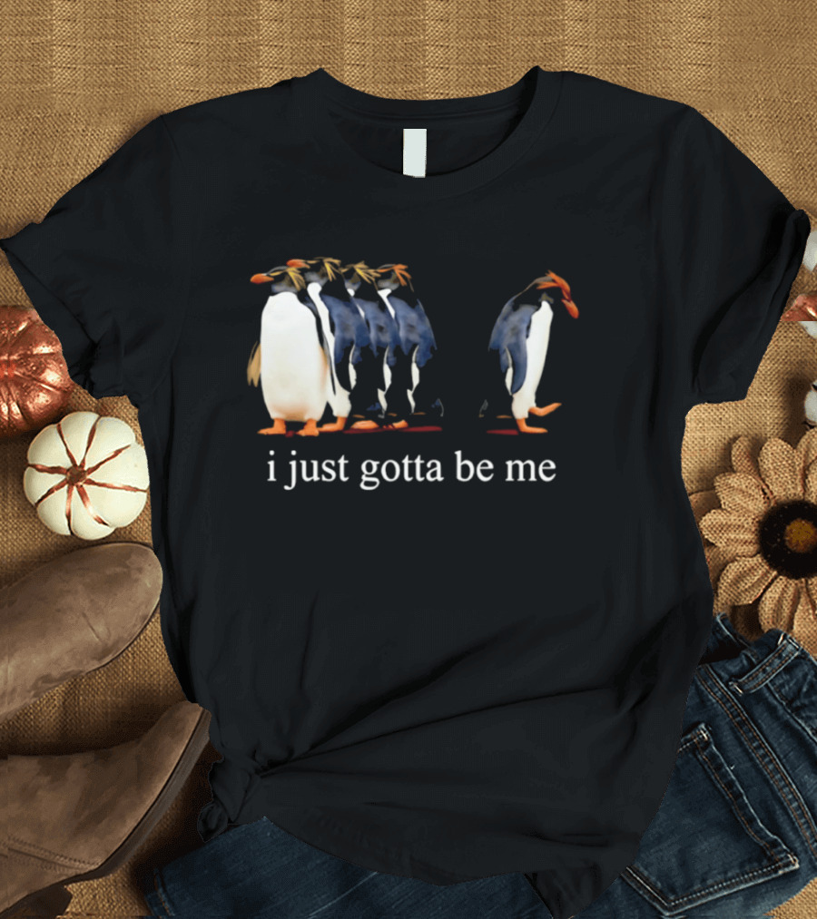 I Just Gotta Be Me Penguin Evolution Journey 2001 National Geo Society T-Shirt