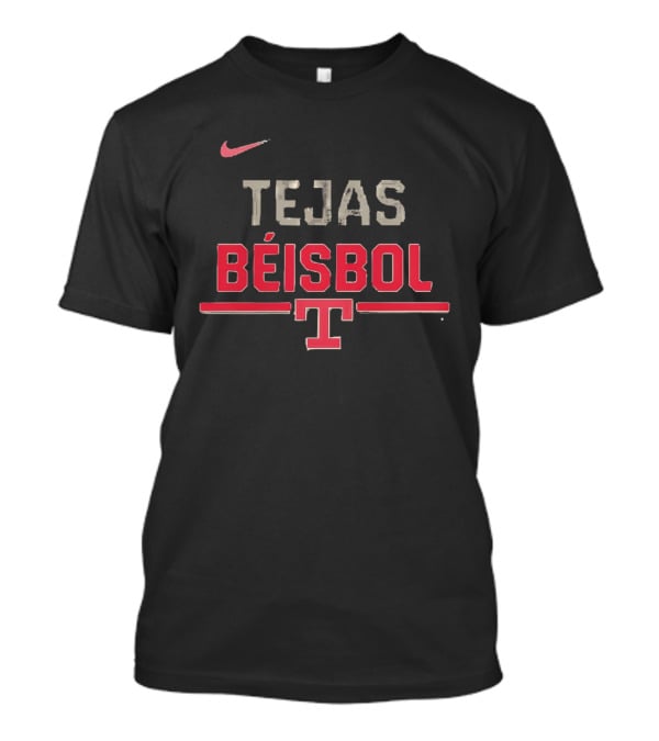 Texas Rangers Tejas Béisbol 2026 Nike City Connect Wordmark T-Shirt