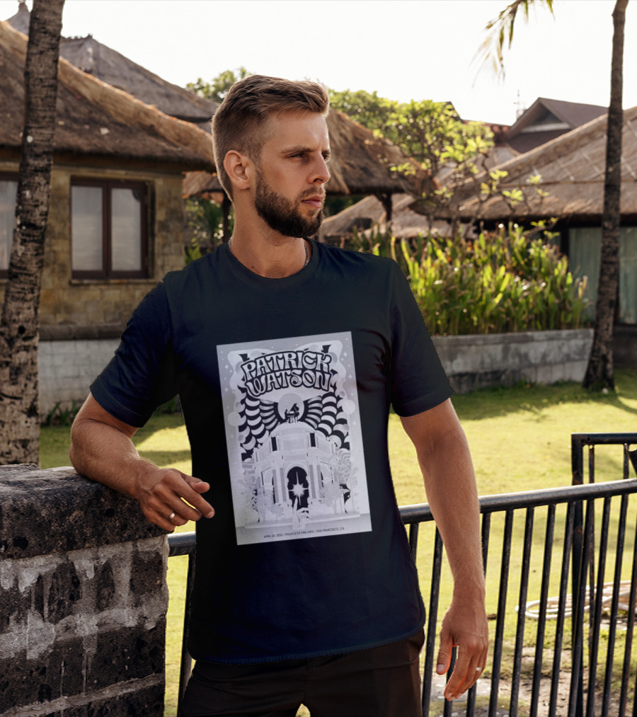 Patrick Watson April 25 2026 Palace Of Fine Arts San Francisco CA T-Shirt