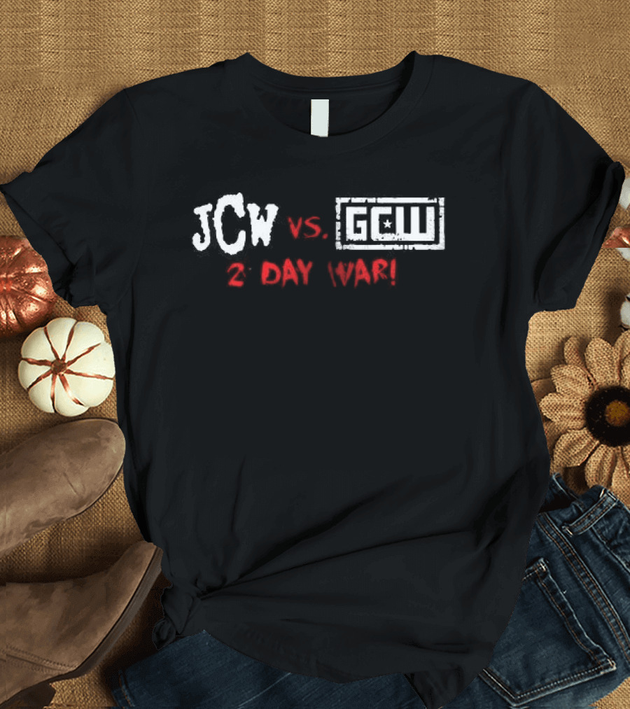 JCW vs GCW 2 Day War Gathering of the Juggalos T-Shirt