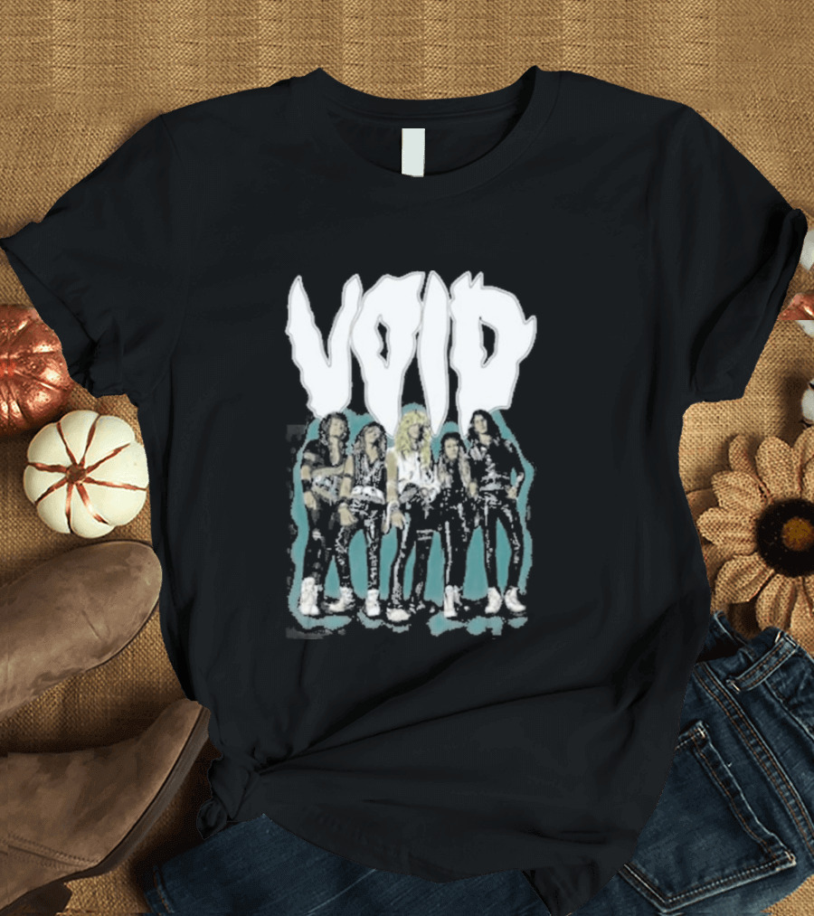 Void 2026 Tour Band Illustration Music Concert Merch T-Shirt