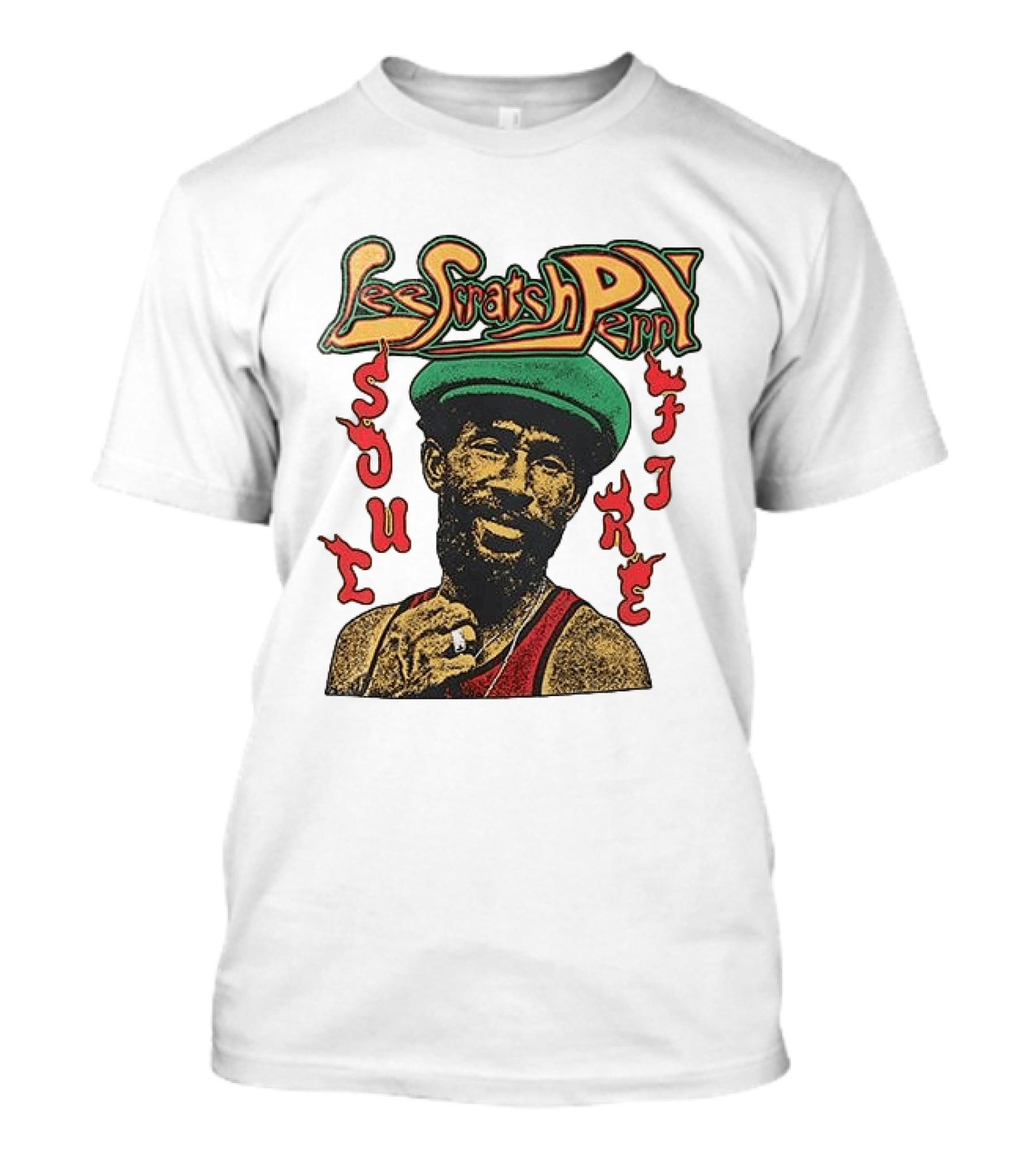 Lee Scratch Perry Message Issue Life T-Shirt