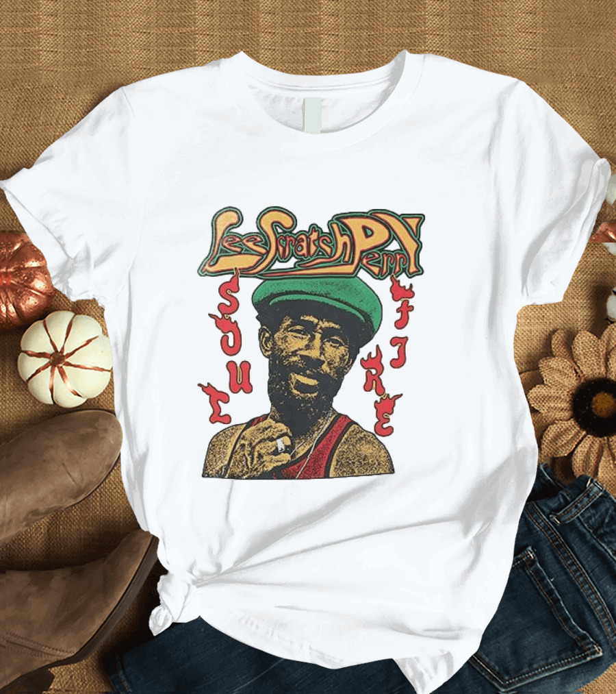 Lee Scratch Perry Message Issue Life T-Shirt