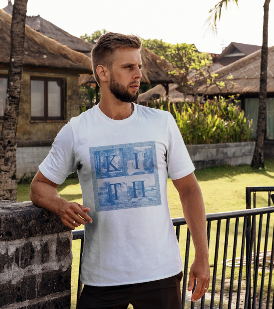 Dallas Stars Kith Engraving Thomas Harley Nature Landscape T-Shirt