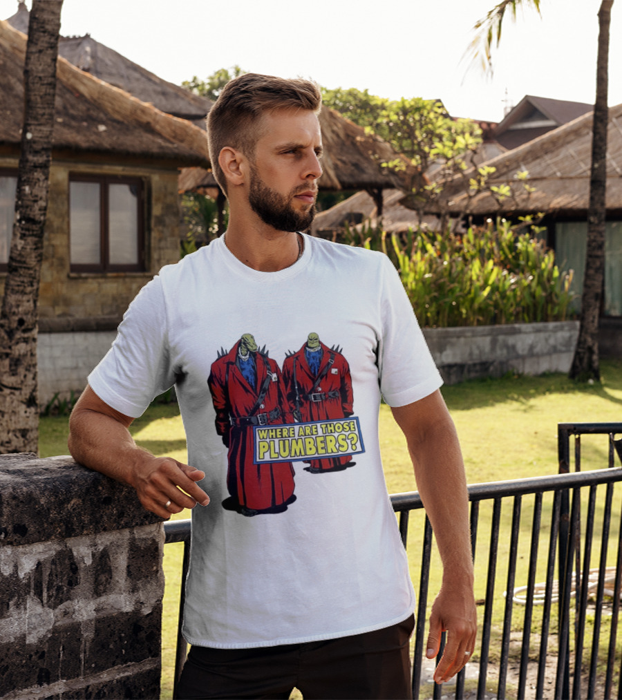 Goomba Super Mario Bros 1993 Where Are Those Plumbers? T-Shirt