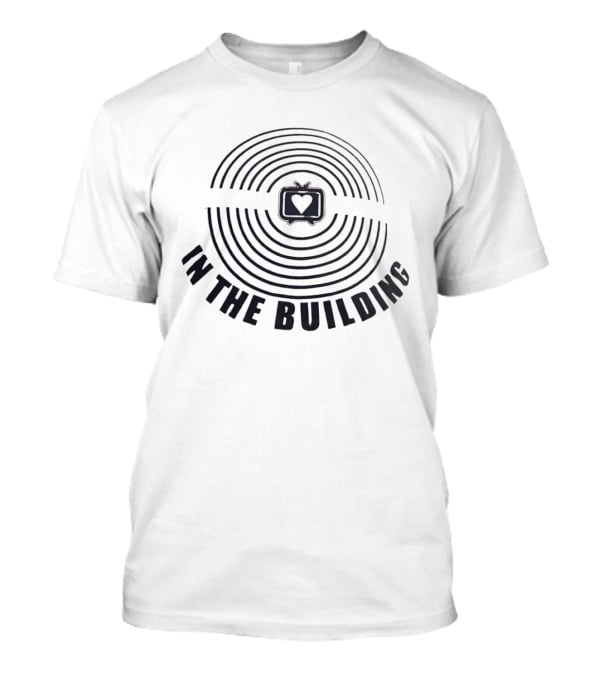 In The Building TV Heart Retro Circles T-Shirt