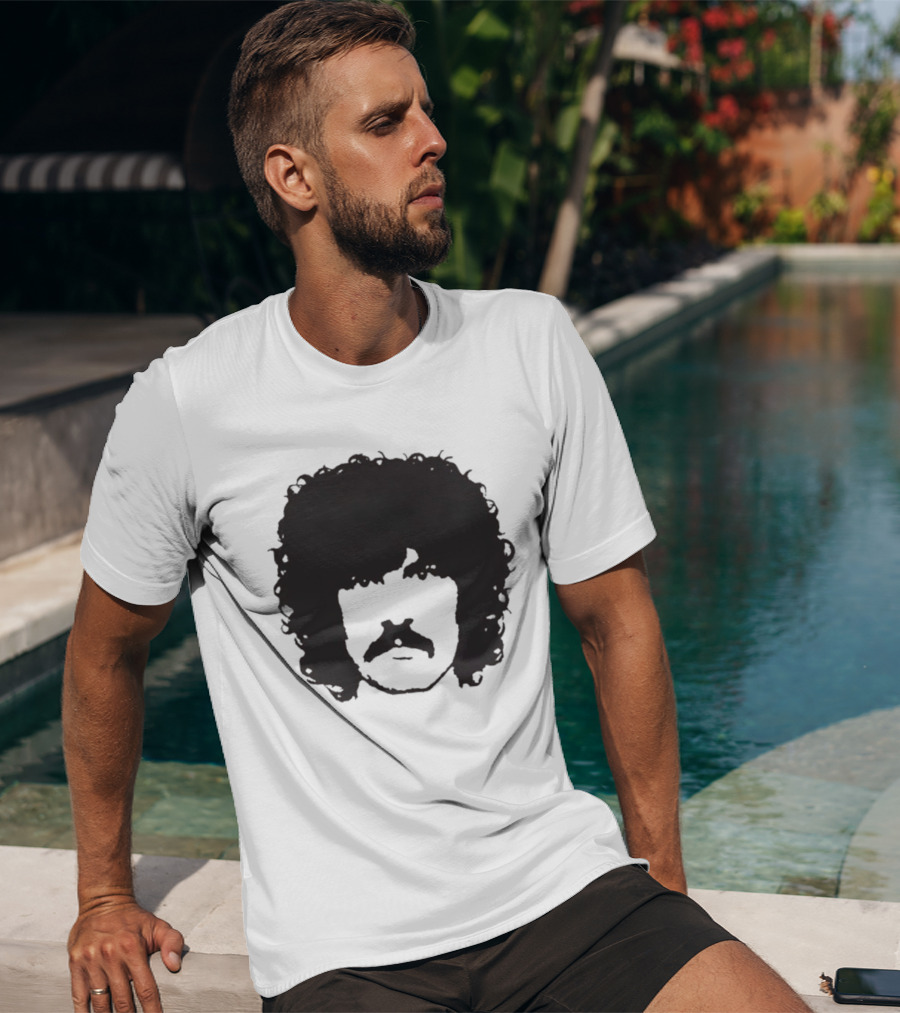 Burton Cummings Iconic Hair And Mustache T-Shirt