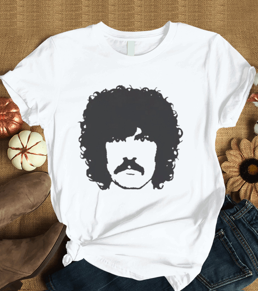 Burton Cummings Iconic Hair And Mustache T-Shirt