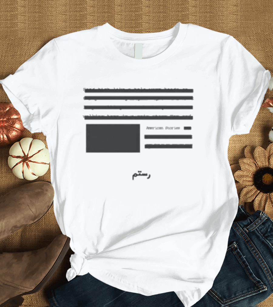 Rostam Redacted Favorite Resort Spring High Mountain T-Shirt