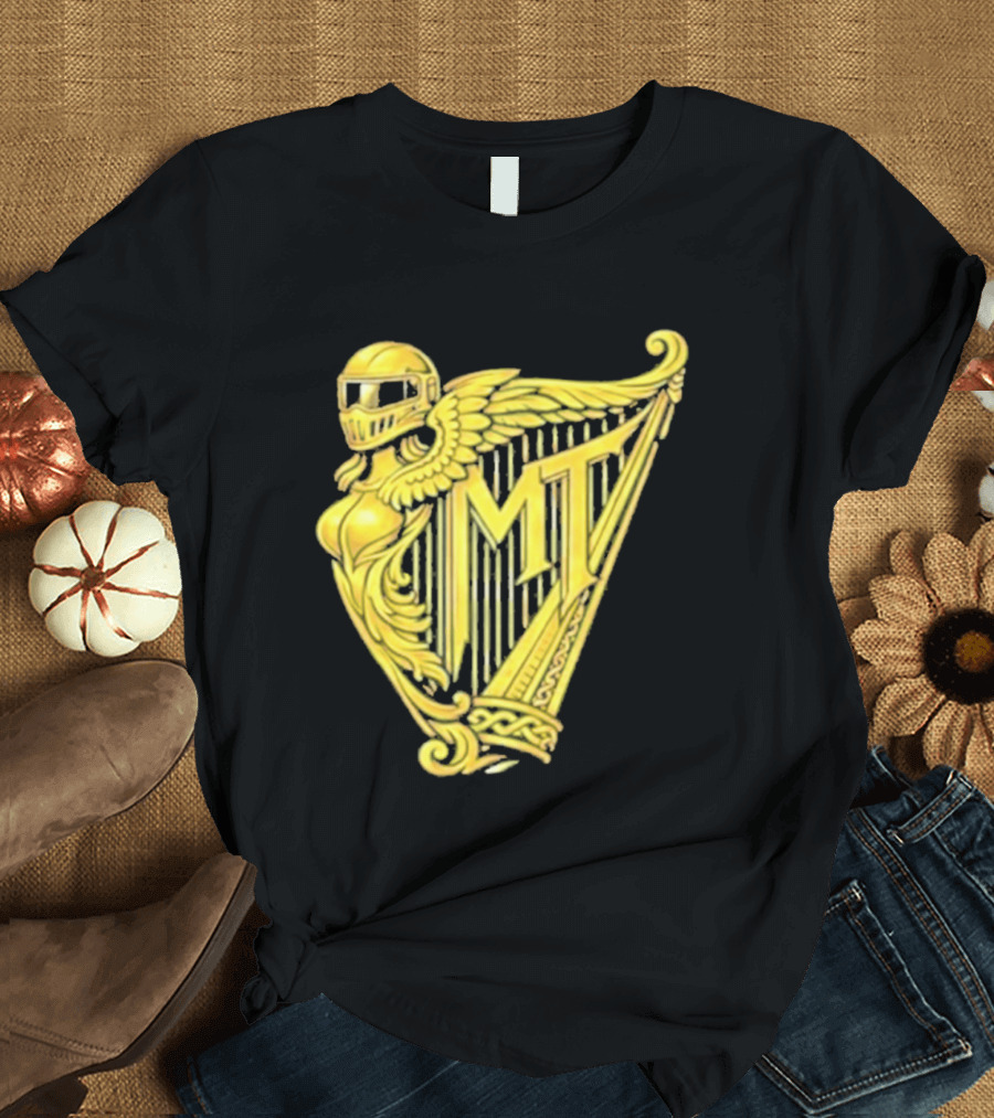Murder Town USA MT Harp Winged Helmet T-Shirt